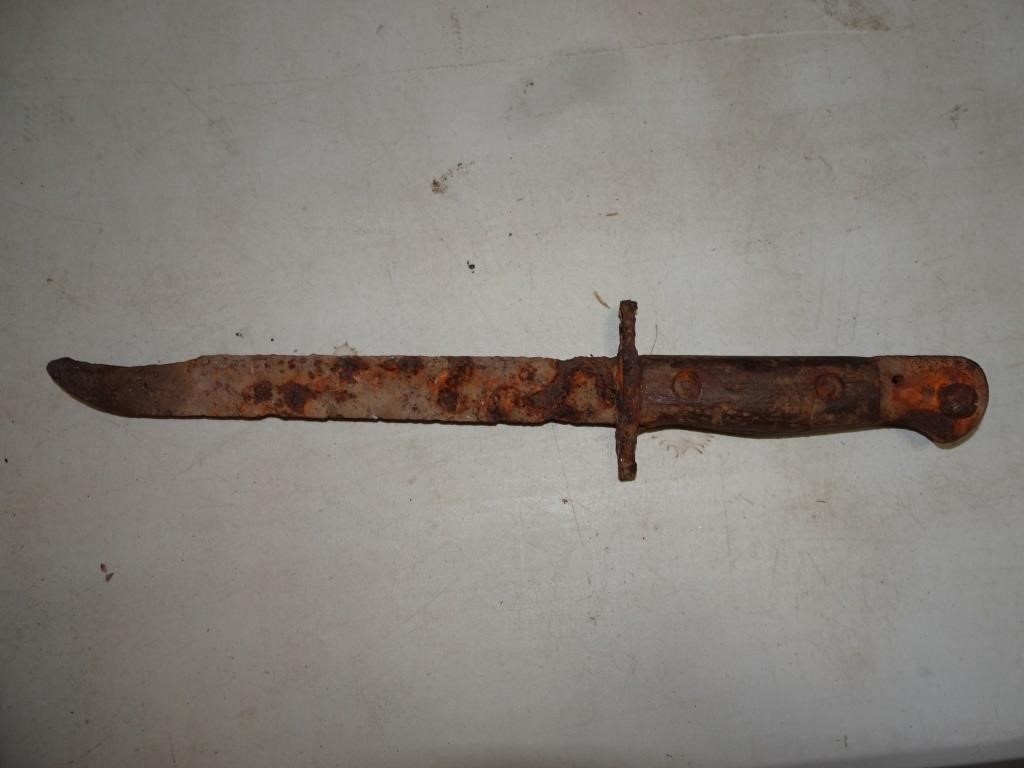 Kar 98 Mauser Bayonet - As is/Found in Ground