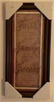 FAMILY, FAITH AND FRIENDS PICTURE