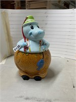 1950s Japan - Hippo Fisherman cookie jar