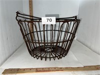 large metal basket