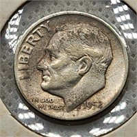 1952-S Roosevelt Dime