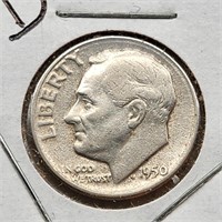 1950-D Roosevelt Dime