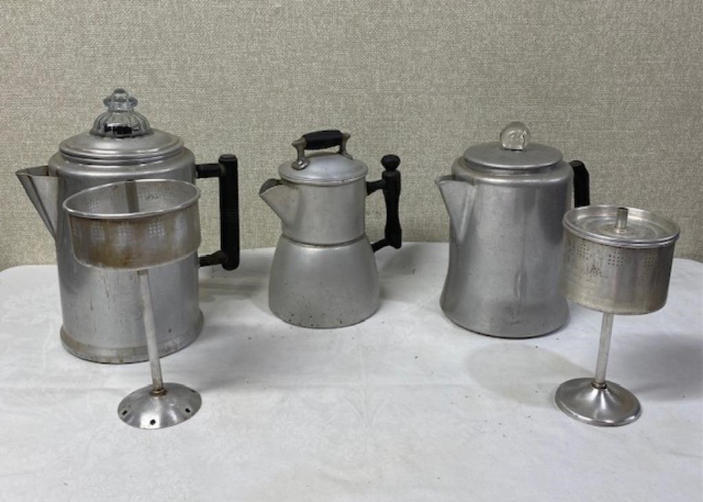 Old Camp Coffee Pot Bundle