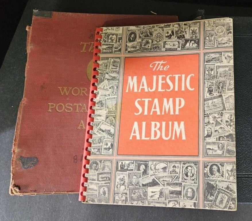 (K) Stamp Collection And Stamp Collecting Books.