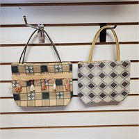Two Patterned Purses
