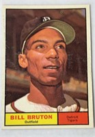 1961 Topps Baseball # 251 Bill Burton Tigers