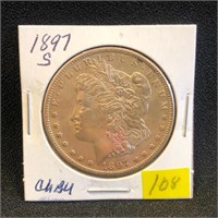 1897S Morgan Dollar