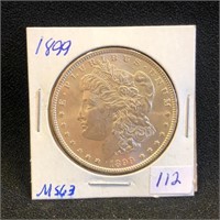 1899 Morgan Dollar