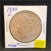 1899O Morgan Dollar