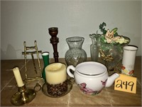 Misc. Lot with Coffee Candle