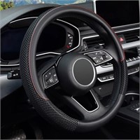 KAFEEK Steering Wheel Cover, Universal 15 inch,