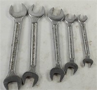 FORGED IN USA OPEN-END METRIC WRENCHES
