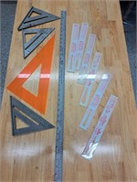 Triangles and Rulers, Carpenters Tools