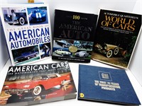 5 LARGE COFFEE TABLE AUTOMOBILE BOOKS