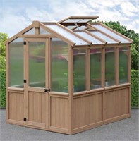Yardistry 8ft. X 7ft. Poly Greenhouse (pre-owned