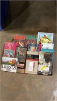 VHS tapes fishing and dancing
