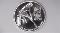 1ozt Silver .999 Nude Whorehouse Round