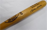 Mickey Mantle Autographed Blonde Louiville Bat