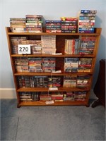 Wood Bookcase Only Books Are NOT Included