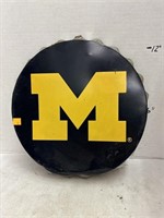 Metal Michigan Wall Decor