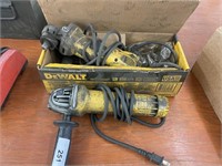 2 DEWALT GRINDERS