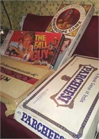Vintage board games, Monopoly, The Fall Guy