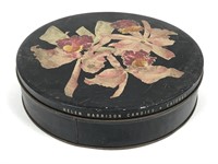 9" Vintage Floral Tins