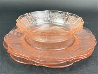 Depression Glass Bowls & Plates