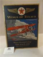 2005 Texaco Waco ASO Metal Bank Airplane