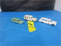 Three Diecast Cars 2 are old school EMS