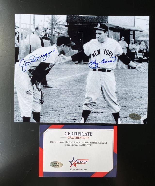 SIGNED AUTOGRAPHED SPORTS COLLECTIBLES