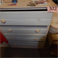 4 DRAWER CHEST OF DRAWERS 29 X 38 X 14