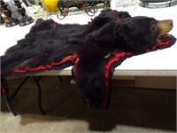 Black bear Rug or Wall Hanger