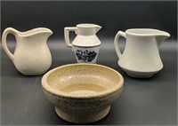 4 Pieces of Assorted Stoneware & China