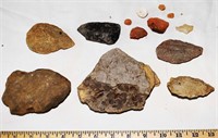 LOT - NATIVE AMERICAN POINTS, ETC.