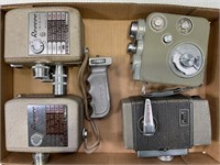 REVERE, BELL & HOWELL & EUMIG C3 MOVIE CAMERAS