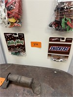 Vintage NOS Hotwheels Milky Way + Snickers Cars
