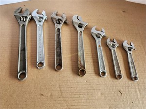 Adjustable Wrench Lot