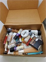 Lot of different makeup products
