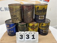 Paper Oil Cans