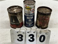 Metal Oil & Grease Cans