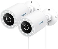 litokam Security Camera Outdoor, 2K 4MP Wired