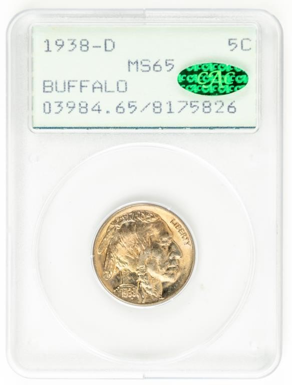 June 11th - Coin, Bullion & Currency Auction