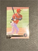 2020 Shohei Ohtani MVP Topps Now Summer Camp Editi