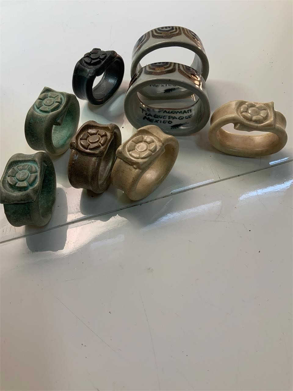 Hand made Pottery Napkin Holders