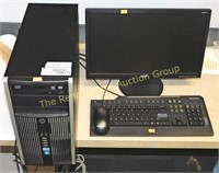 HP Processor, Acer 20" Monitor, Keyboard