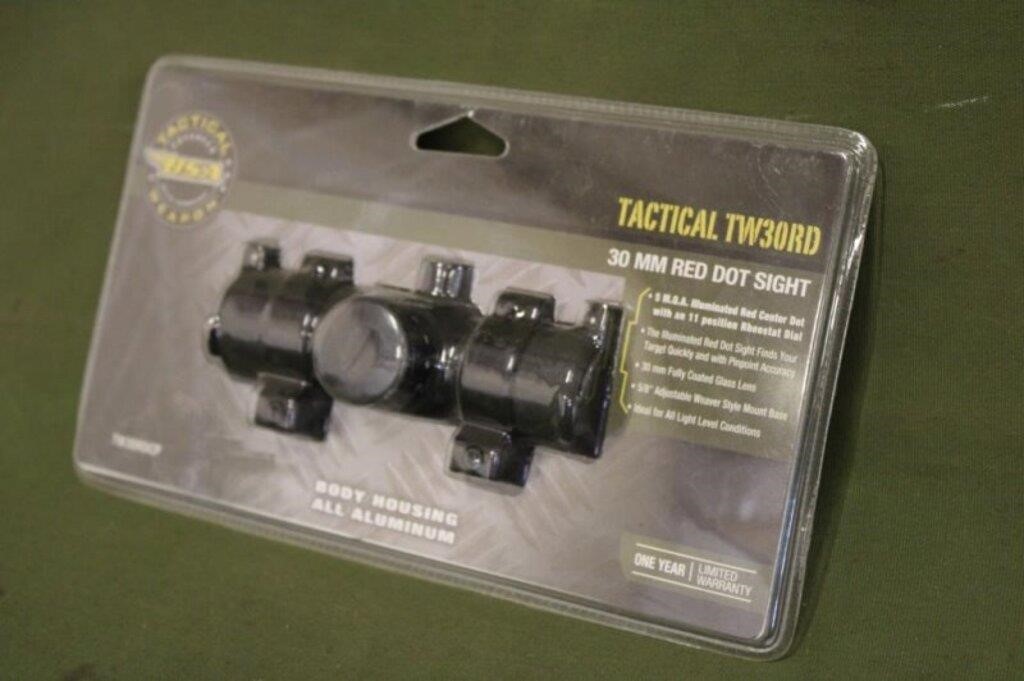 Tactical Red Dot Sight 30mm, Unused