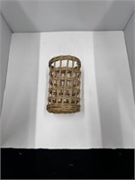Small Wooden Wicker Basket