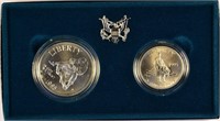 1995 Civil War Uncirculated 2-Coin Set.