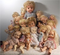 21 Dolls- Mattel 1988, Hard Plastic 13" & Horsman